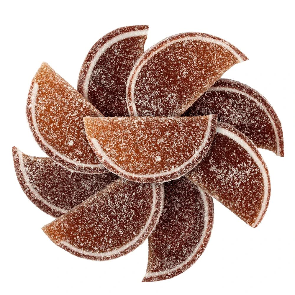NY Spice Shop Fruit Slices Jelly Candy - Root Beer Flavor - 1 Pound Bulk Gummy Candy Slices