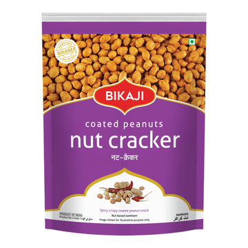 Bikaji Nut  Er – Crunchy Coated Peanuts 14.11 Oz (400G) Pack| Ready To Eat Coated Shing Dana, Spiced Gram Flour Sing Bhujia With Authentic Indian Tast For Bar Snacks, Tea-Time| Holiday Party Snack