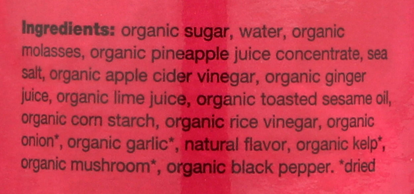 Ocean'S Halo Teriyaki Sauce, Soy Free, Gluten Free, 12 Ounces (Pack Of 6)