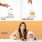 Waka Instant Green Tea Mix, Peach Flavored - 100% Tea Leaves, No Additives, Unsweetened Sample/Travel Size Tea Powder - Easy Qui