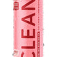 CLEAN CAUSE Strawberry Lemon Sparkling Drink, 12-Pack Case, 12oz Cans, Low Sugar, 120mg Caffeine, Healthy Soda Alternative