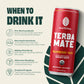 Mateina Yerba Mate Zero Sugar Energy Drink - 120mg Natural Caffeine - Organic  Non-GMO  Non-Carbonated - Dr. Andrew Huberman Recommended - 12 Pack (12oz Cans) (12 Pack  Raspberry Yuzu)