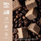 Loacker Quadratini Cappuccino Wafer Cookies - 30% Less Sugar, Non-GMO - 7.76 Ounce Pack of 6