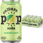 Culture Pop Soda, Lemon Lime, Probiotic Low Sugar Soda, Sparkling Juice Alternative, Non-Gmo, Kosher, Gluten-Free, No Stevia (12Pk)