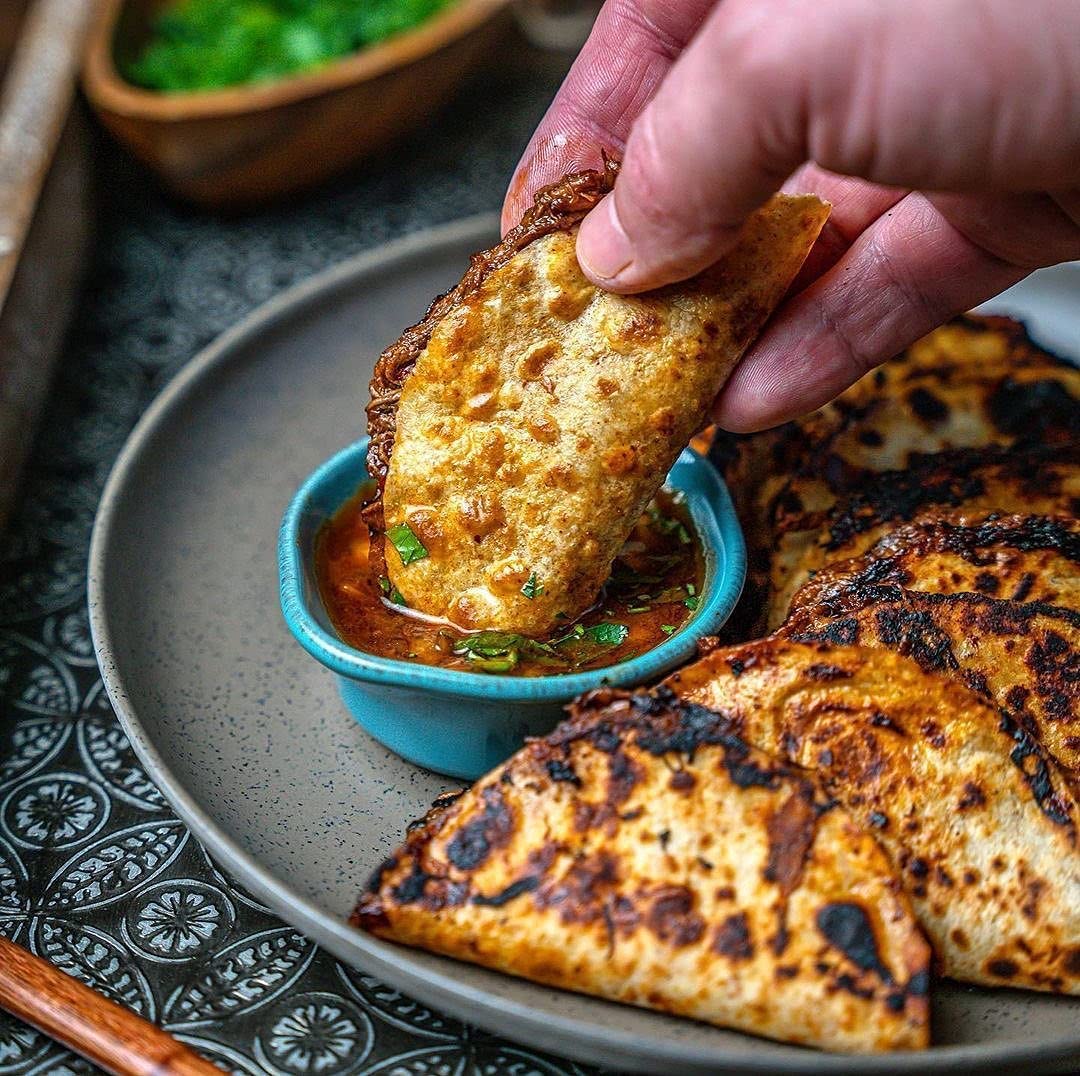 Mr. Tortilla Low Carb Tortilla Wraps - Keto Tortillas with Avocado Oil - Street Taco Size - 1 Net Carb per Serving - Low Calorie Keto Wraps - Low Carb Tortillas - (Spicy 3 Chiles  96 Count)