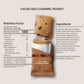 Stars + Honey Protein Bars- Cacao Salt Caramel Peanut,15g Protein, 2g Sugar, w/ Collagen Keto Friendly Snack - Gluten, Dairy, &