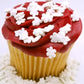 Ncs White Christmas Snowflakes Edible Sprinkles, 8 Ounces, Great For Cupcakes, Cookies, Cakes, Cakes Pops