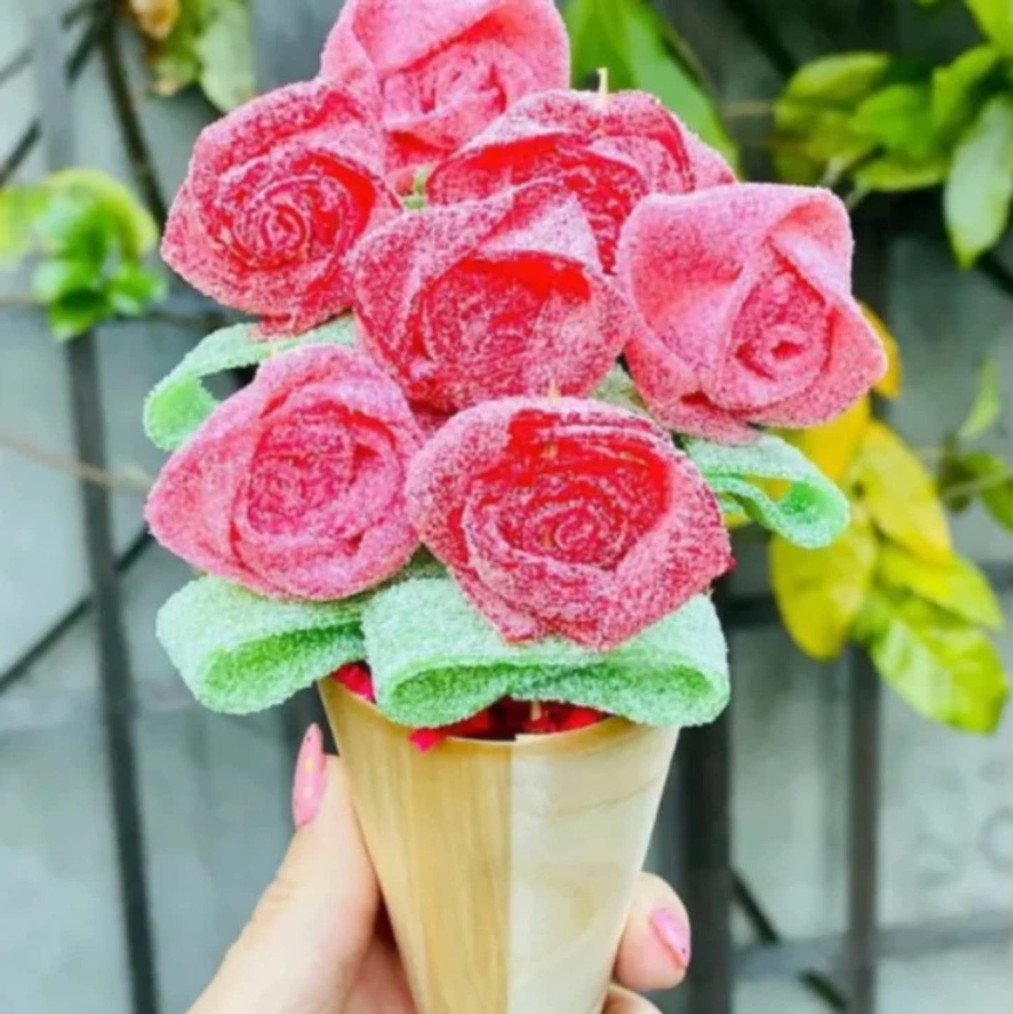 By The Cup Sour Belt 4 Flavor Variety 1.6 Pound Mix Of Berry Blue, Green Apple, Strawberry, And Wild Cherry
