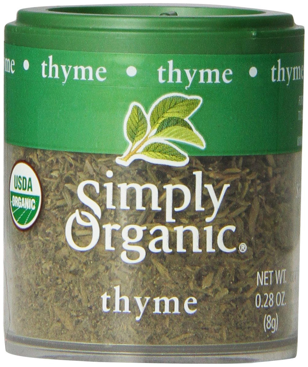 Simply Organic Thyme, 0.28 Oz