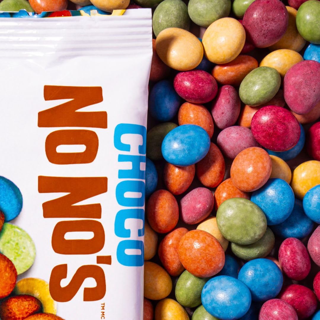 Vegan, Gluten Free, Nut Free | Choco NoNos (4 Pack) | Dairy Free, Soy Free, Sesame Free | Allergy Friendly Snacks | No Whey Foo