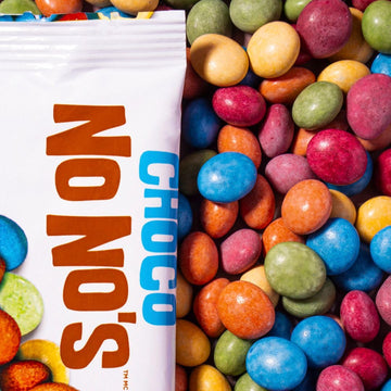 Vegan, Gluten Free, Nut Free | Choco NoNos (4 Pack) | Dairy Free, Soy Free, Sesame Free | Allergy Friendly Snacks | No Whey Foo