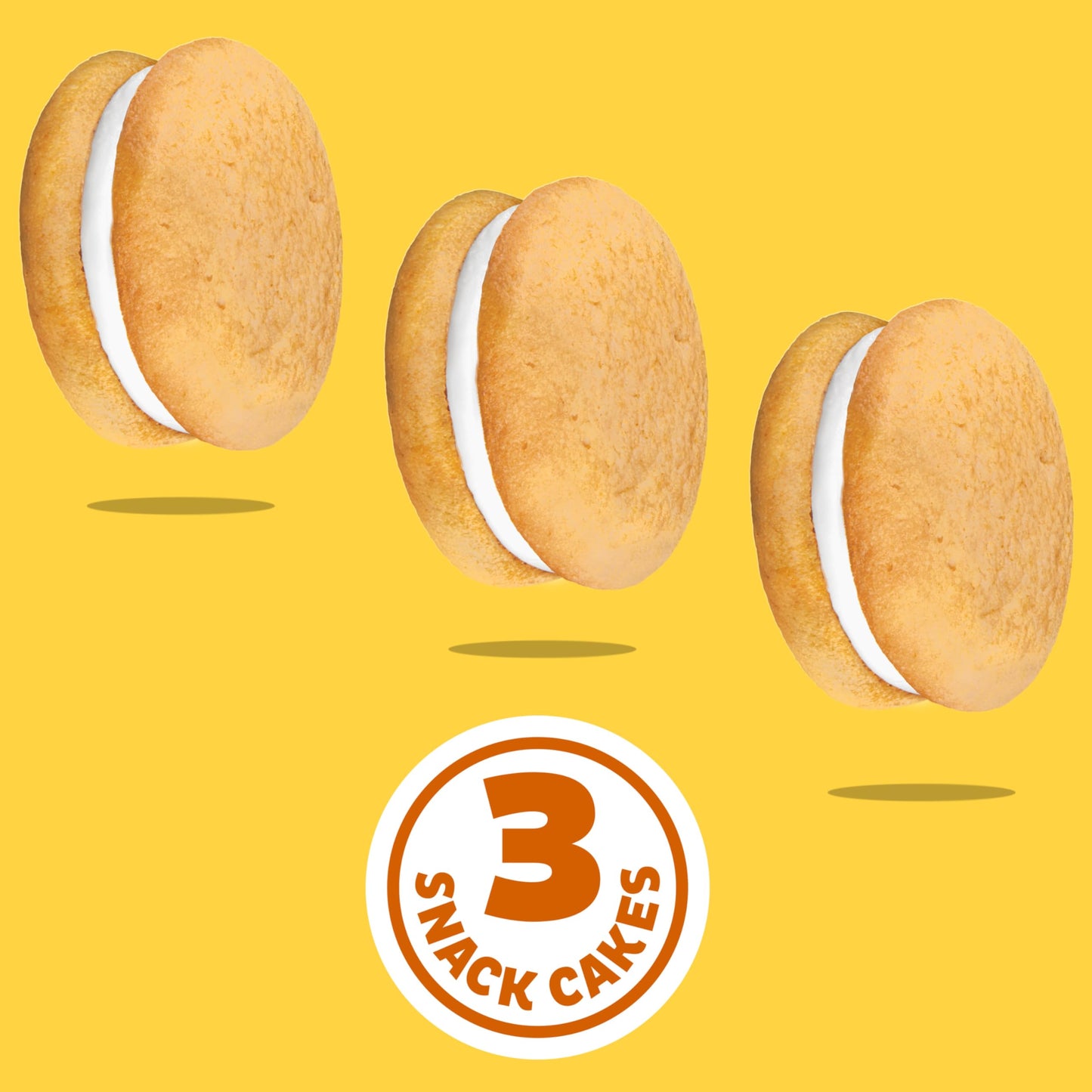 Oreo Golden Cakesters Soft Snack Cakes, 8 Snack Packs, 3.03 oz Each
