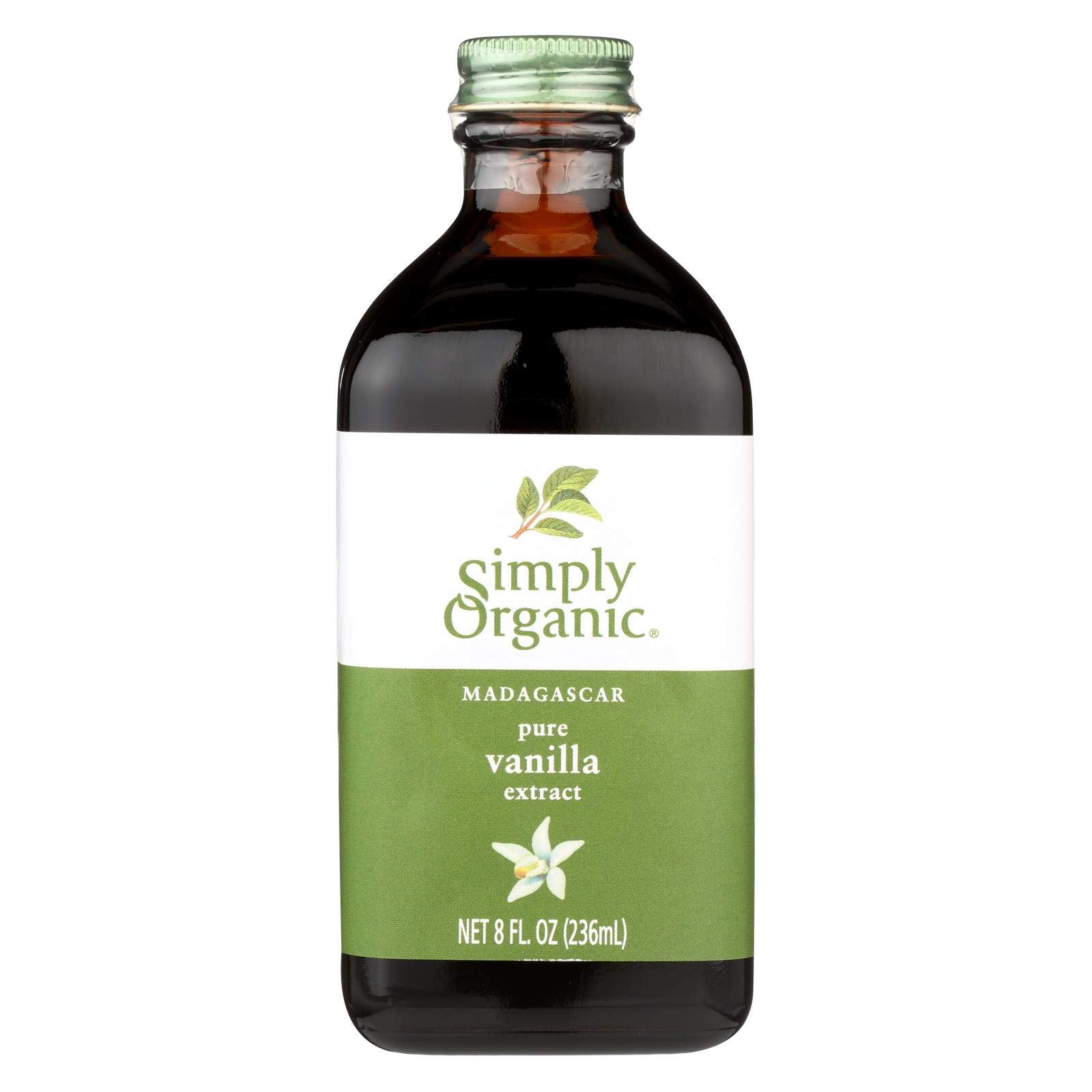Simply Organic Vanilla Extract, Certified Organic | 8 oz | Pack of 6