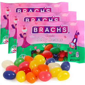 Easter Classic Jelly Beans Eggs, Easter Jelly Beans 9Oz Each, Irresistible Easter Jelly Beans Brachsmix, Elevate Your Jellybeans