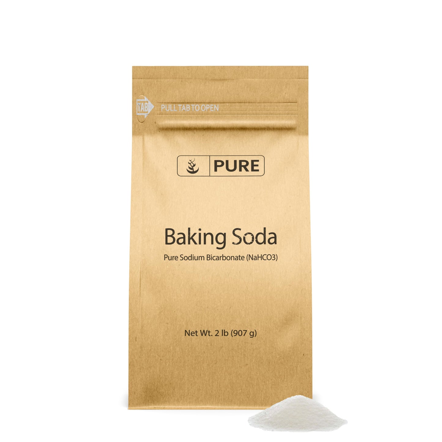 Pure Original Ingredients Baking Soda (2 Lb) Sodium Bicarbonate (Nahco3), Always Pure, No Fillers Or Additives