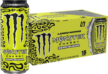 Monster Energy Lando Norris  Sugar Free Energy Drink  16 Ounce (Pack Of 15)