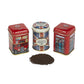 London & British Icons 3x Mini Tea Tins with Fine English Loose Leaf Tea (Union Jack, Red London Bus, Telephone Box)