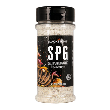 Blackstone 4229 Salt Pepper Garlic (Spg) Seasoning Cooking Chicken, Beef, Fries, Steak, Poultry, Vegetables Or Sprinkling On All