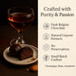ANDY ANAND CHOCOLATIER Dark Chocolate Truffles Gift Box - Gluten Free, 16 Count, All-Natural Flavors