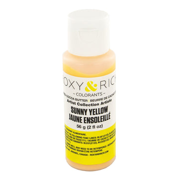 Roxy & Rich Artist Collection Cocoa Butter, 56 Grams Sunny Yellow
