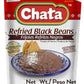 Chata Traditional Mexican Refried Black Beans, 15.2, Pack of 1