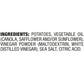 Kettle Brand Potato Chips, Air Fried Sea Salt and Vinegar Kettle Chips, 11.25 Oz Party Size Bag