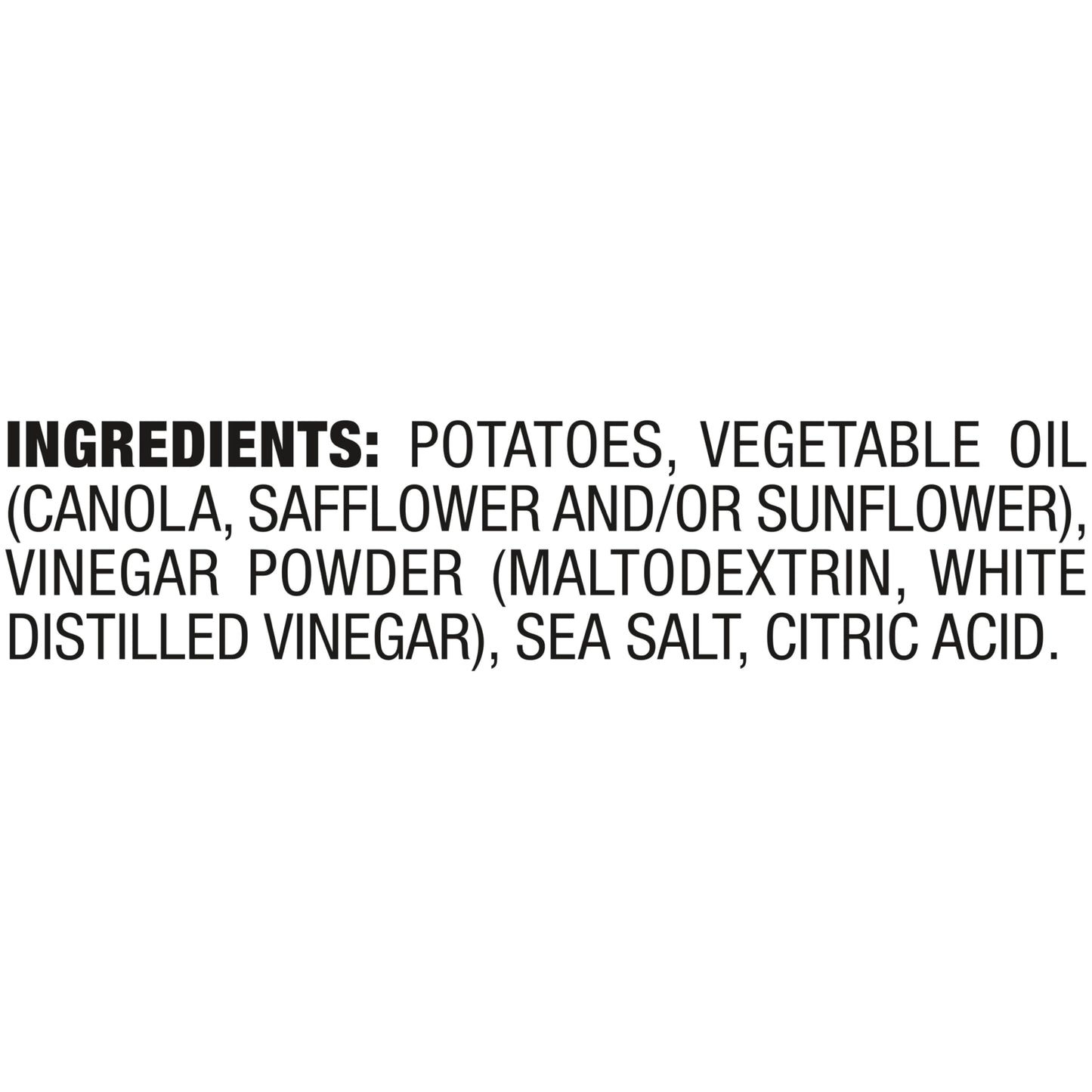 Kettle Brand Potato Chips, Air Fried Sea Salt and Vinegar Kettle Chips, 11.25 Oz Party Size Bag