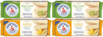 Voortman Sugar Wafers - Lemon and Lime - 4 Packs