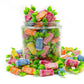Tootsie Roll Fruit Chews Candy Sour 1 Lb - Bulk Bag, Fruity Flavored, Assorted Flavors, Gluten & Peanut Free, Individually Wrapp