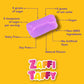 Zollipops Candy Clean Teeth Keto Sugar Free Taffy Assorted Flavors, 3 Oz (Pack Of 1) - Dental-Friendly Taffy For A Sweet And Hea