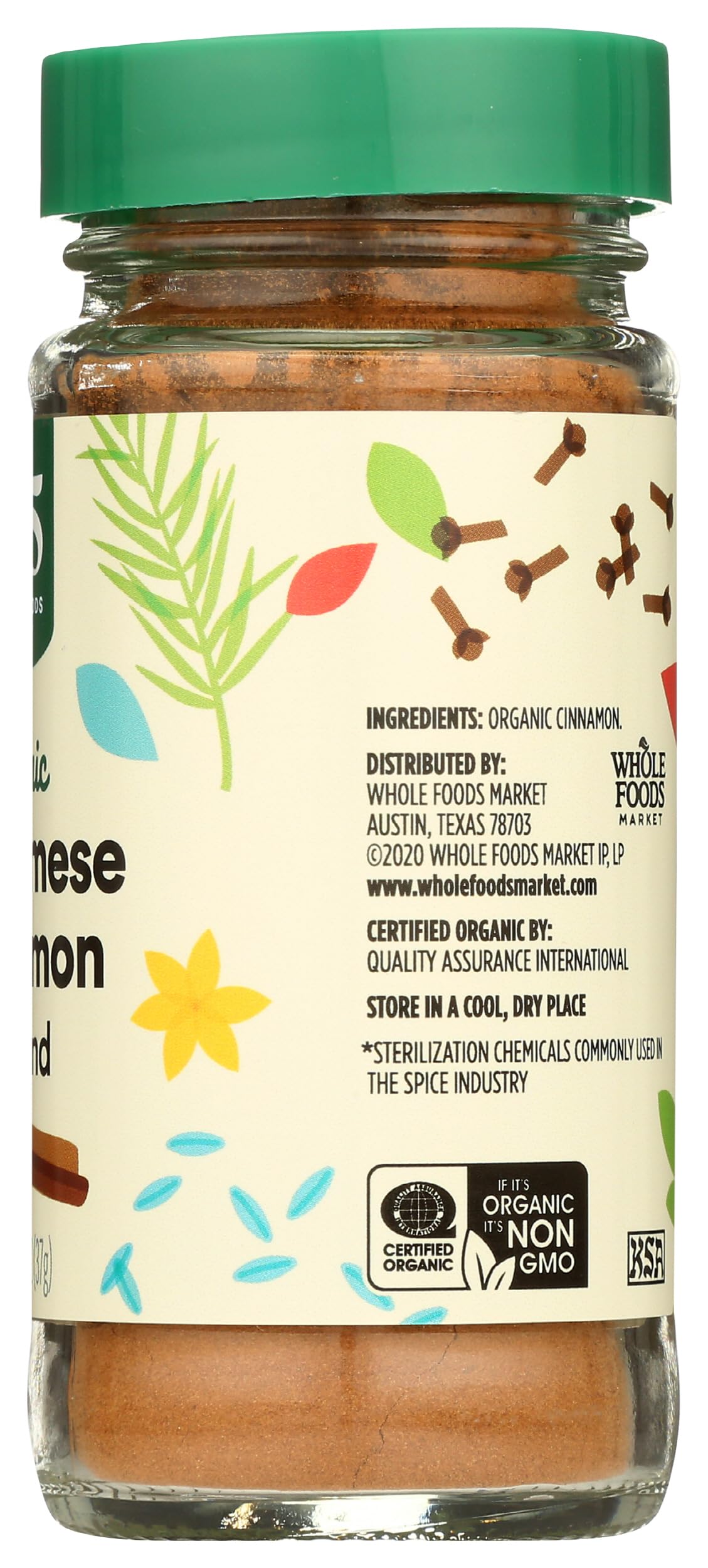 365 by Whole Foods Market  Organic Vietnamese Cinnamon Ground  1.31 oz