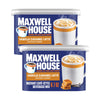 Maxwell House International Latte Vanilla Caramel Flavored Instant Coffee 8.7 Ounce (Pack of 2)