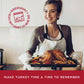 Fire & Flavor Turkey Perfect All-Natural Herb Brine Seasoning Kit  Perfect for Roasting  Grilling  smoky aroma  and Frying  Including Durable Double-Zipper Gusseted Brining Bag for Birds up to 25 lbs