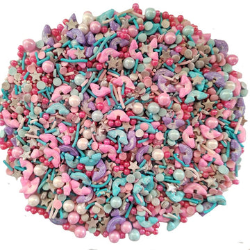 Rainbow Cloud Sprinkles - Cake Sprinkles - Edible Sprinkles For Baking - Cupcake And Cake Topper - Sprinkle Mix - Cake Decoratio