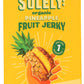 SOLELY Organic Pineapple Fruit Jerky Multipack, 0.8 OZ