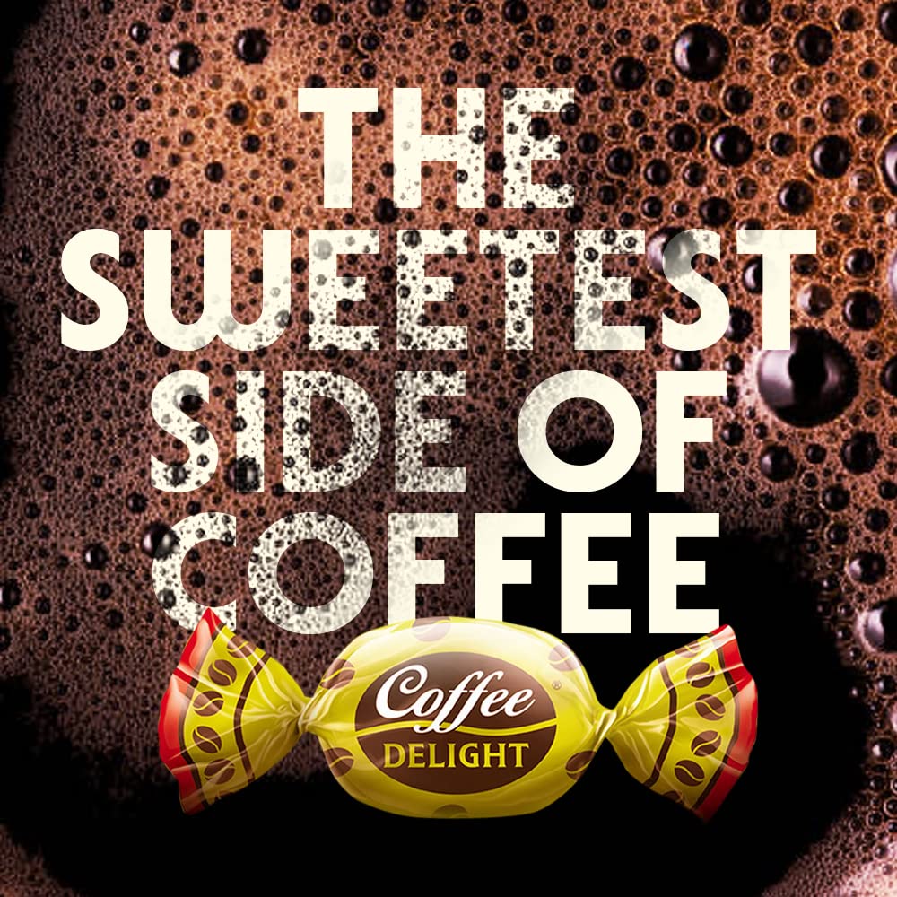 Colombina Coffee Delight Hard Candy - Pack Of 50 Gluten Free Coffee-Flavored Candies Made W/Real Colombian Coffee (50 Count) (6.7Oz - 190G) (4 Pack)