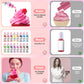 Gel Food Coloring Set - 16 Vibrant Colors Food Dye Tasteless , Concentrated Edible Icing Colors For Baking, Cake Decorating, Coo
