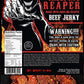 Jurassic Jerkys Creeping Reaper    Carolina Reaper Beef Jerky (1)-3Oz Bag The Reaper Is The Hottest Pepper In The World! Sweet W
