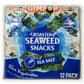 Gim Pop Sea Salt Roasted Sea  Snacks - Healthy Crunchy Snack, 0.01 Ounce (Pack of 12)