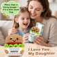 Avboda ?Mini Inspirational Daughter Birthday Gifts From Mom Dad Cute Handmade Positive Crochet Burger For Dauther From Parents Motivational Encouragement Back To School For Daughters