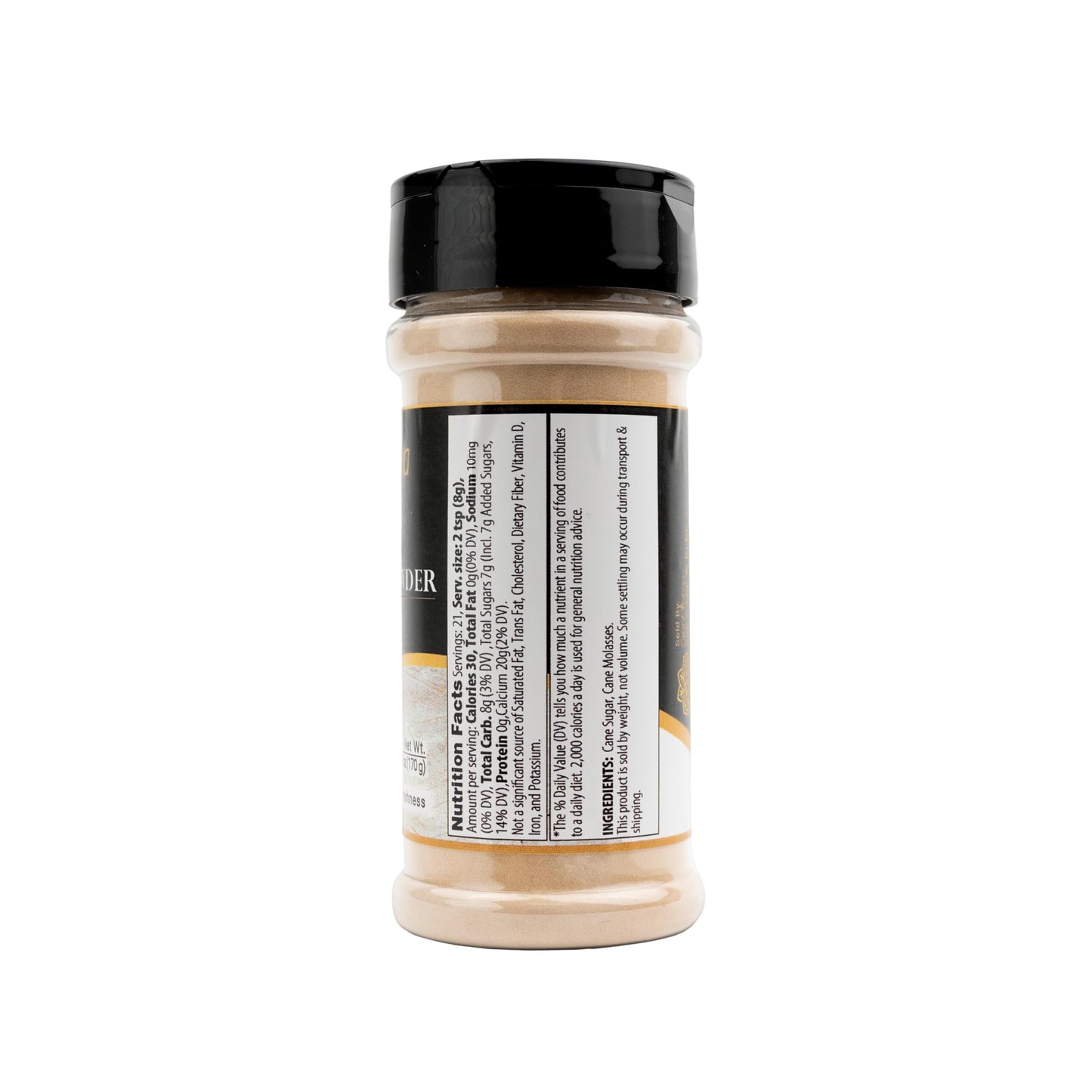 GranAroma Molasses Powder Sweetener for Baking 6 Ounce