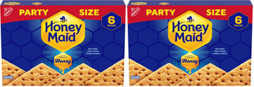 Honey Maid Graham Crackers, Party Size, 28.8 oz Box (Pack of 2)