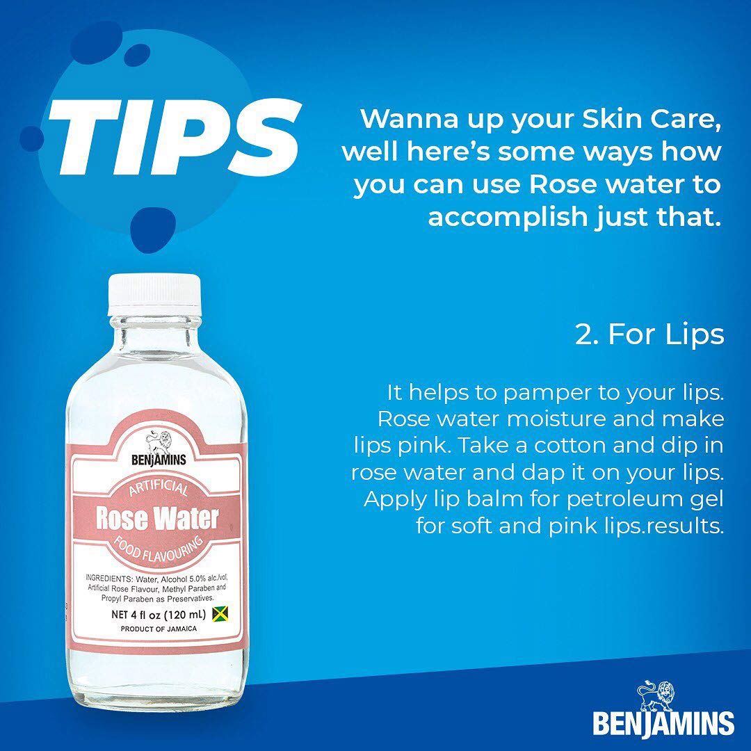 Benjamins Rose Water - 4oz