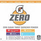 Gatorade G Zero Sugar Thirst Quencher Powder, (Pack Of 40) 10 Flavors Of Each (Fruit Punch, Orange, Grape & Glacier Freeze)