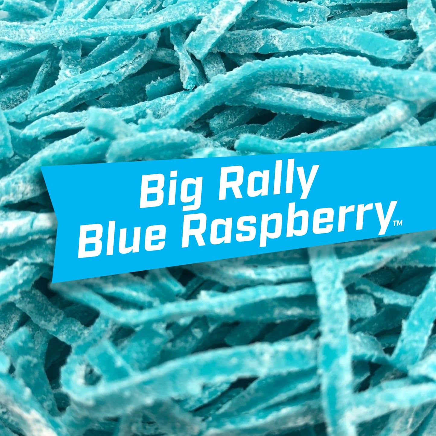 Big League Chew Big Rally Blue Raspberry Bubble Gum - Bold Blue Raspberry Blast | Perfect for Baseball Games, Teams, Concessions