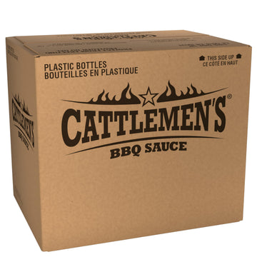 Cattlemens Original BBQ Sauce Base, 1 Gallon (Pack of 4) - Ideal for Ribs, Briskets, and Sauces