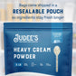 Judee s Gluten Free Heavy Cream Powder - Keto-Friendly Powdered Coffee Creamer - Shelf-Stable Powdered Creamer for Sauces & Soups - Whippable Mix for Fresh Whipped Cream - 5 Pound - Pack of 1