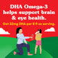Horizon Organic DHA Omega-3 Milk, DHA 2 Percent Milk, 64 fl oz Half Gallon Carton