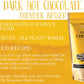 Elements Truffles Dark Hot Chocolate Mix - Vegan, All-Natural, 16 oz, Turmeric Flavor