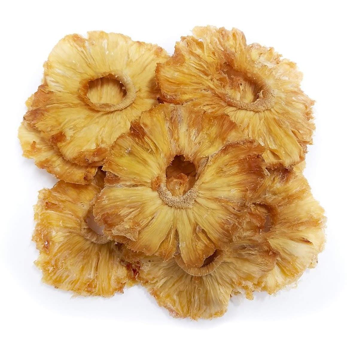 Food to Live Organic Dried Pineapple Rings, Vegan, Unsweetened, 1 Pound